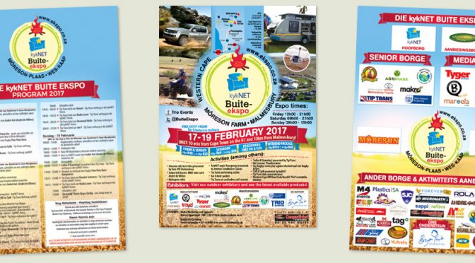 Adverts for the 2017 Western Cape kykNET Buite Expo